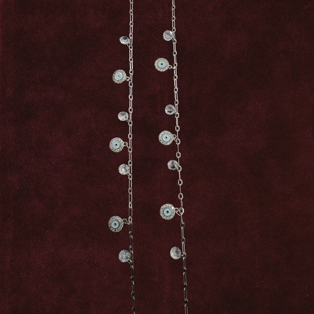 Aura Guard Charm Anklet Pair close up image