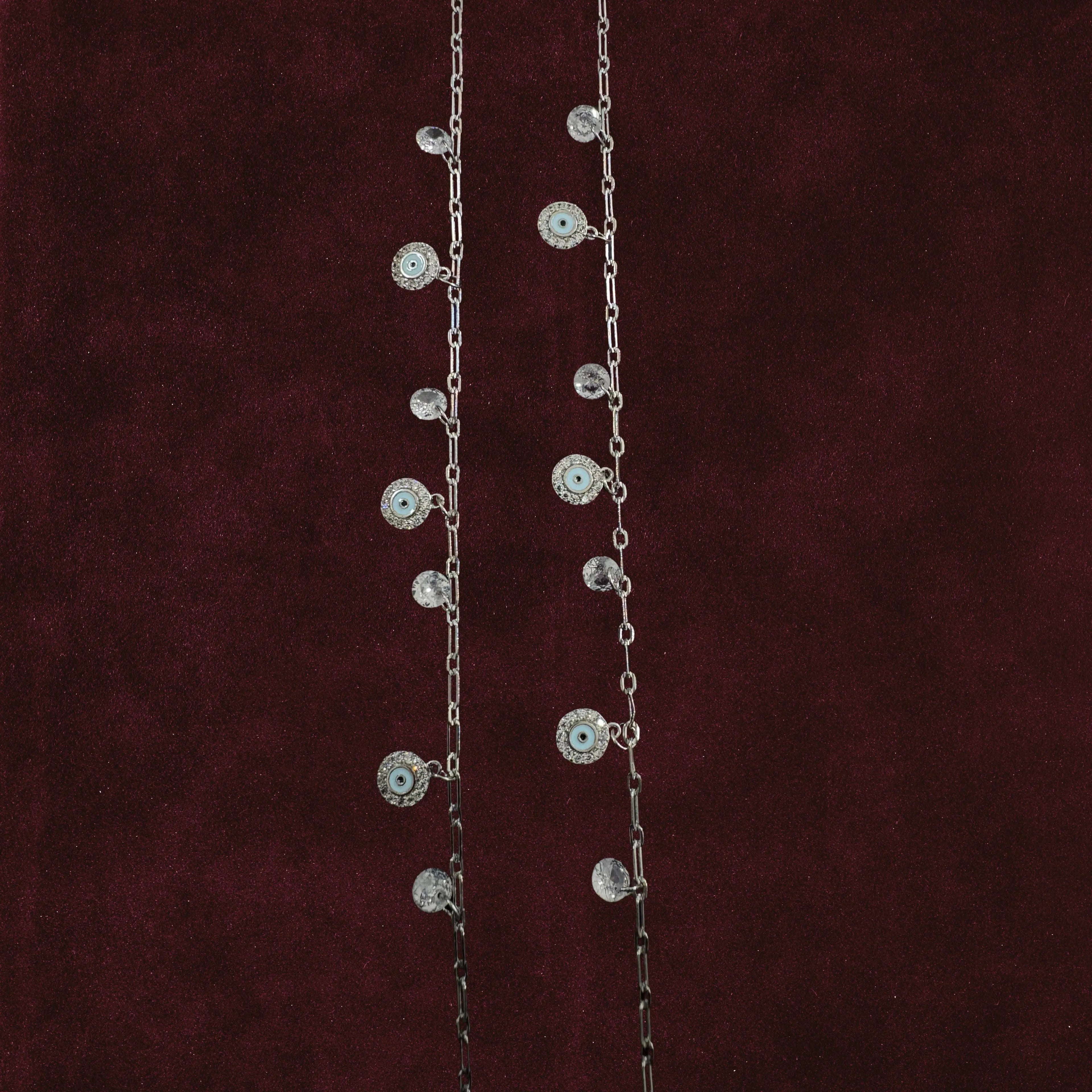 Aura Guard Charm Anklet Pair close up image