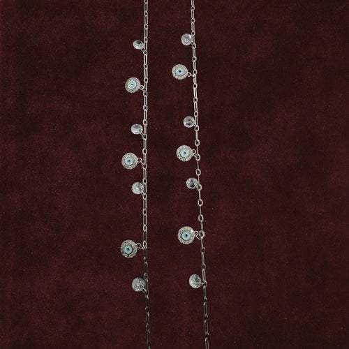 Aura Guard Charm Anklet Pair close up image