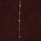 Vigilant Glimmer Multi-Color Charm Anklets Anklet closeup