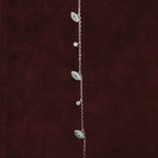 Neelima Glimmer Evil Eye Anklet closeup