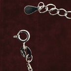 Neelima Glimmer Evil Eye Anklet Pair hook closeup