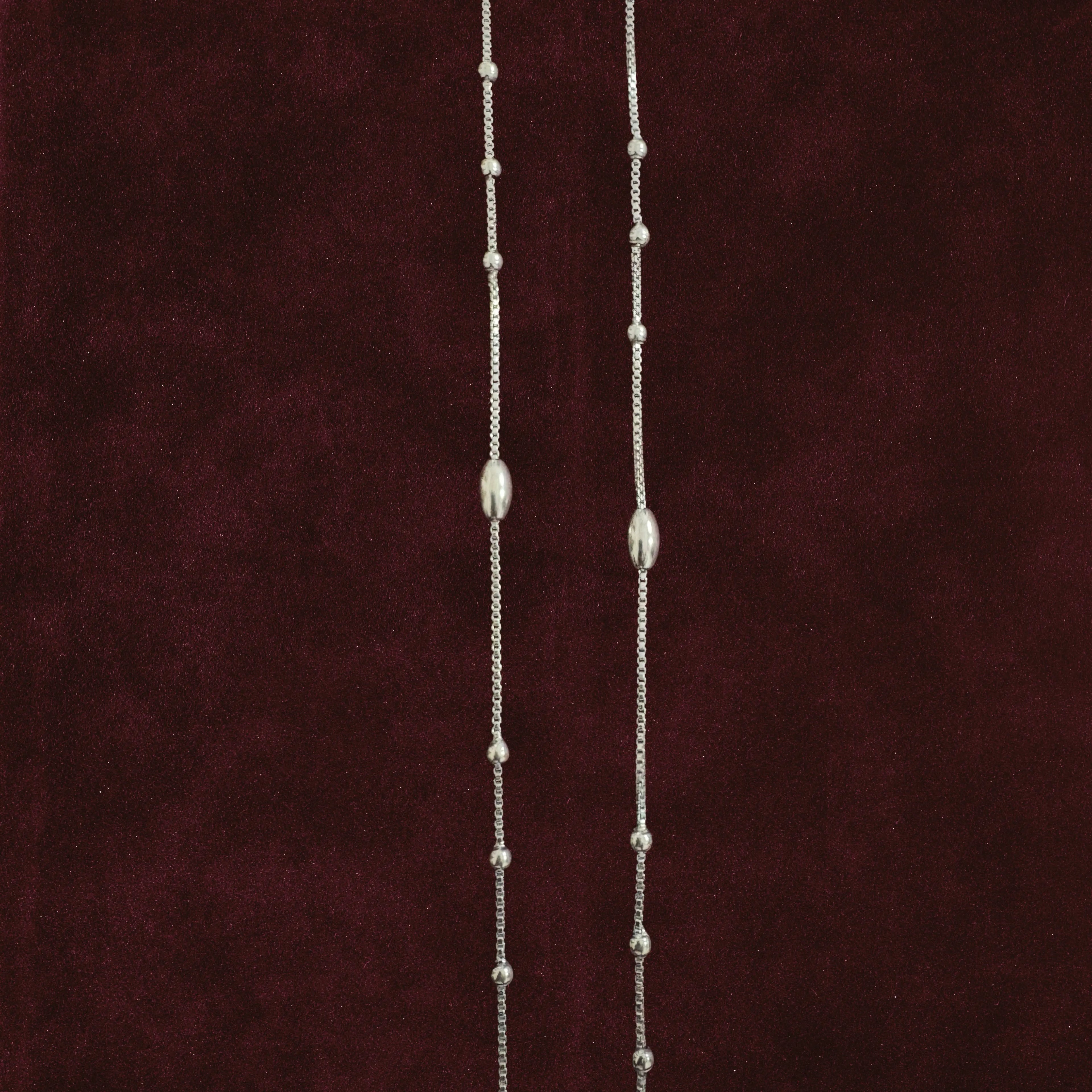 Celestial Orbit Anklet Pair closeup