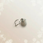 Ebb & flow toe ring pair