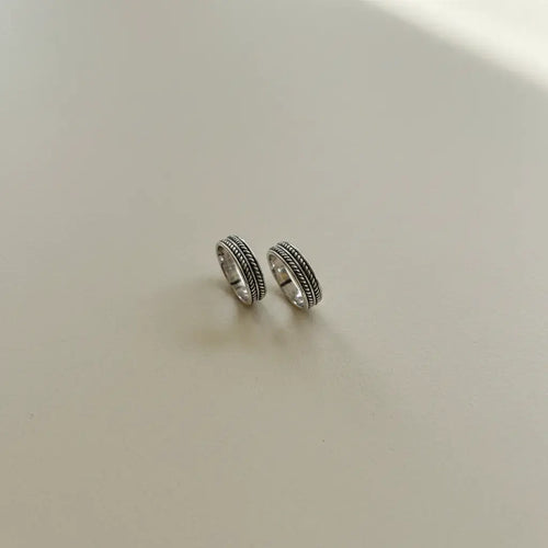 Flat lay image of Classic Rope Band Toe Rings 