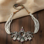 Peacock Motifs 925 Sterling Silver Necklace