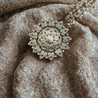 Floral Sunburst 925 Sterling Silver Ring